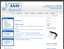 Tablet Screenshot of anavsicilia.it